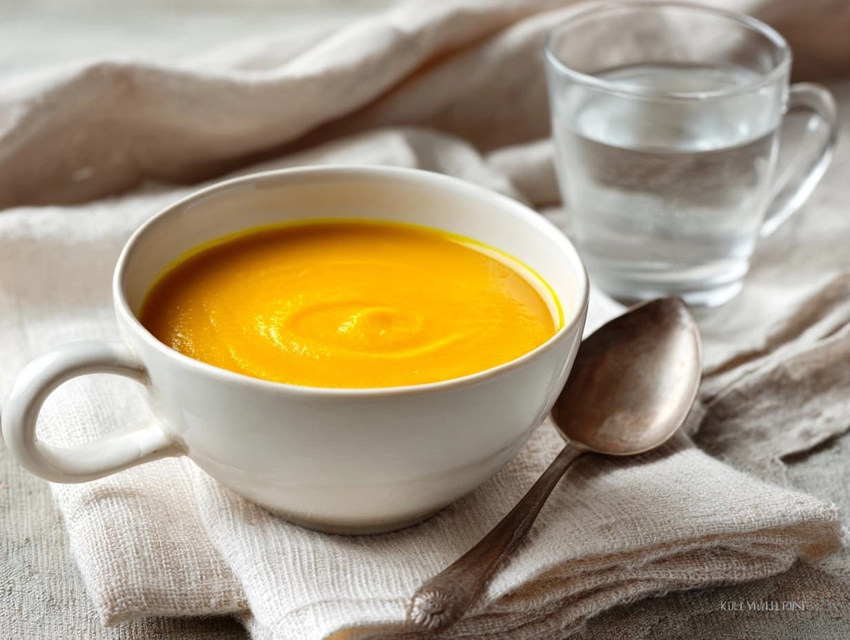Cremige Kürbissuppe für kalte Tage