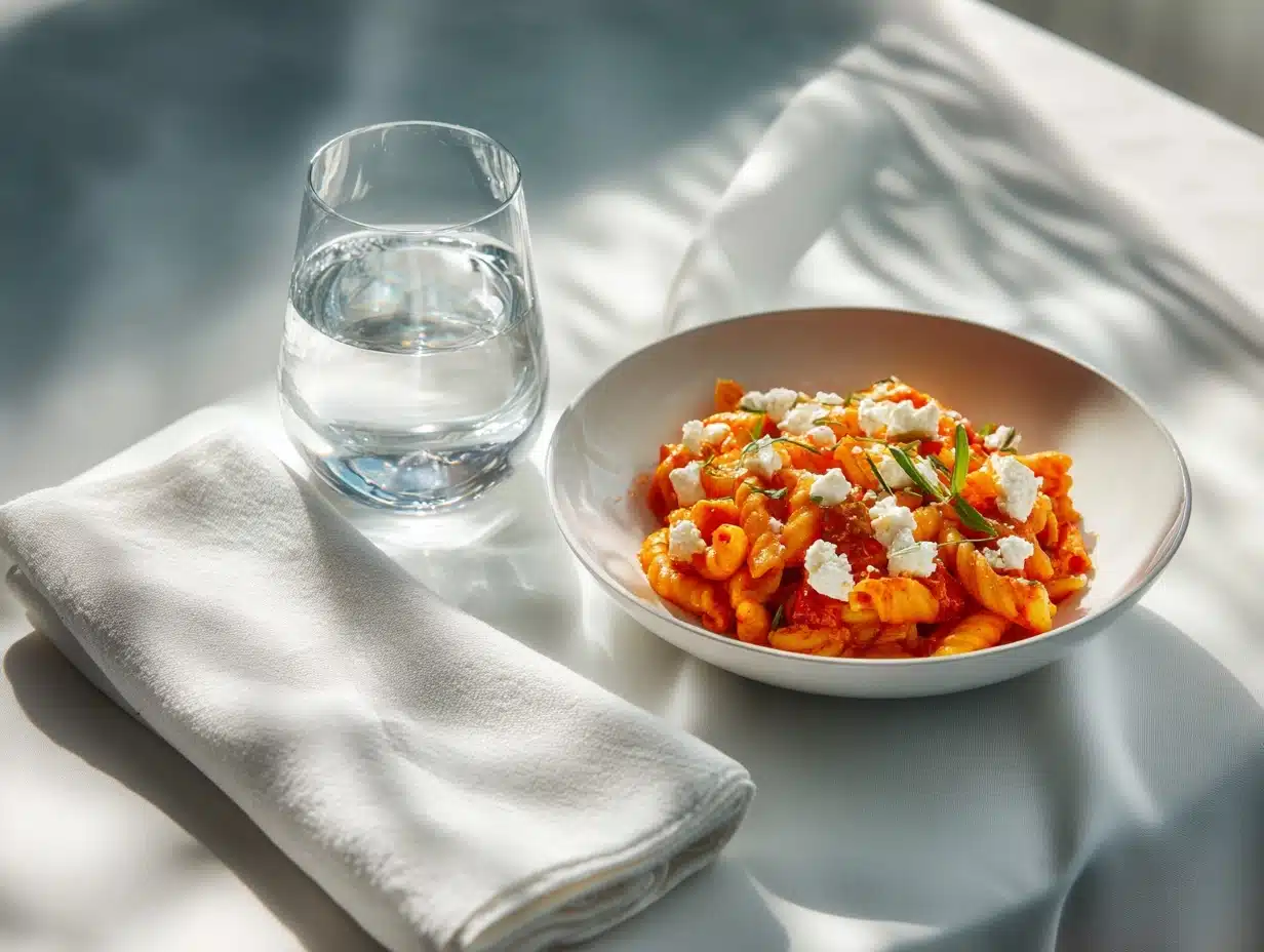 Kürbis Feta Pasta – Cremig, Einfach & Lecker